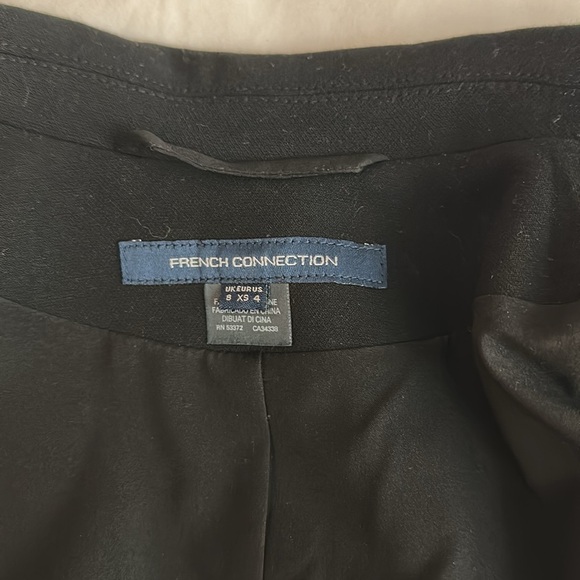 French Connection Black Whisper Blazer Mini Dress XS/ 4 - Picture 9 of 9